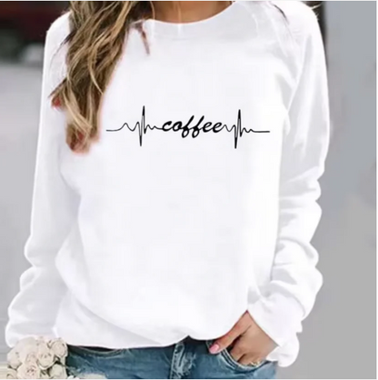 Pull graphique en coton au design tendance