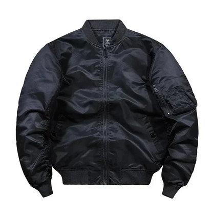 Blouson d'aviateur élégant pour homme au design classique