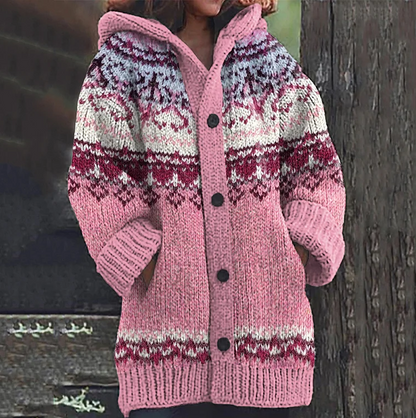 Veste élégante pour femme, design tricot confortable