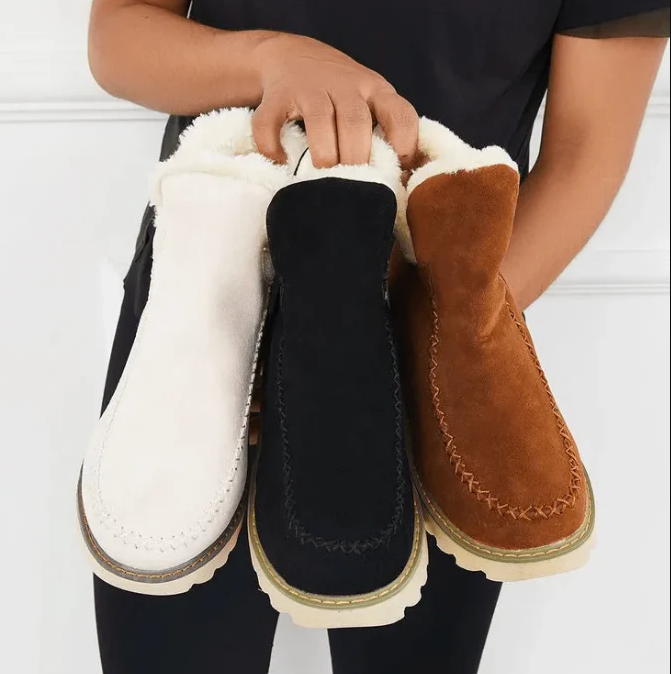 Weiche Damen-Winterschuhe Ultimativer Komfort - IdealeKleiden