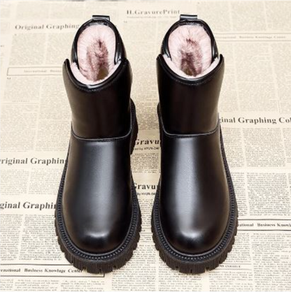 Ensemble de bottes d'hiver chaudes