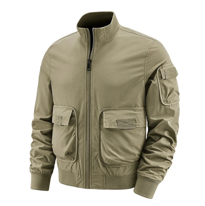 Blouson bombardier homme style urbain cargo