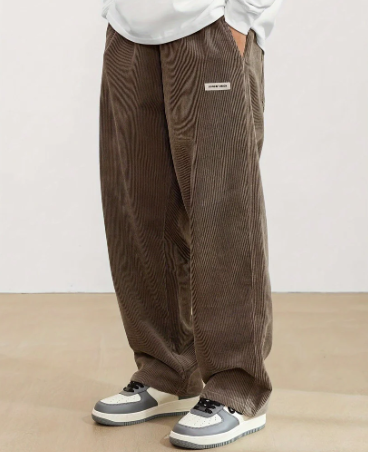 Herren Cordhose Braun mit vielen Taschen - IdealeKleiden