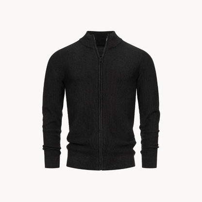 Pull moderne pour homme avec fermeture éclair confortable