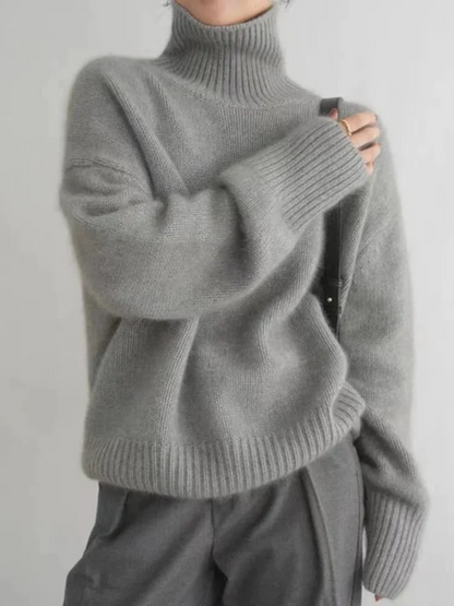 Ridan - Pull simple à col roulé