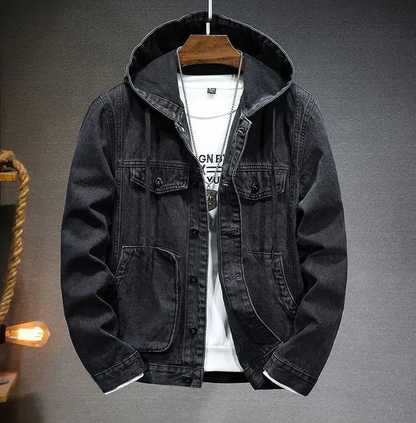 Parka homme style vintage à capuche