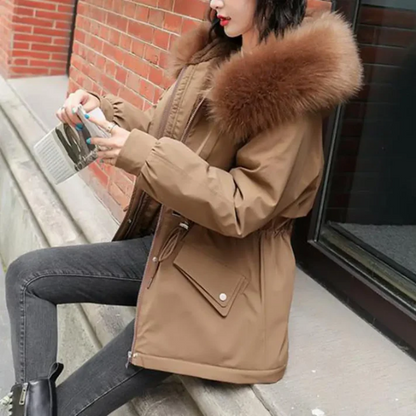 Veste polaire chaude pour femme