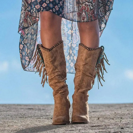 Western Kleid Damen Stil Cowboy - IdealeKleiden