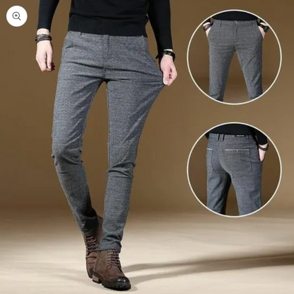 Pantalons chino élégants slim pour homme