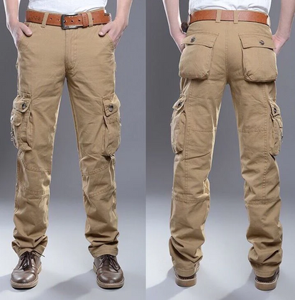 Pantalon de travail robuste pour homme style militaire