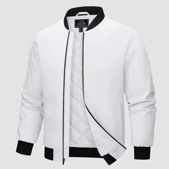 Veste d'hiver homme chaude isolée matelassée