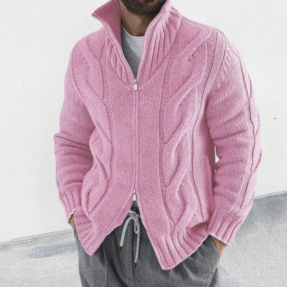 Cardigan Homme Chaud Élégant Qualité