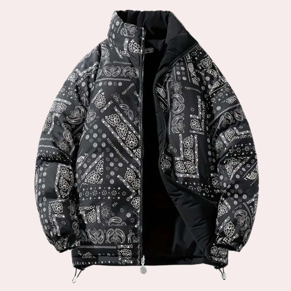 Warme Winterjacke Herren Hochgeschlossen - IdealeKleiden