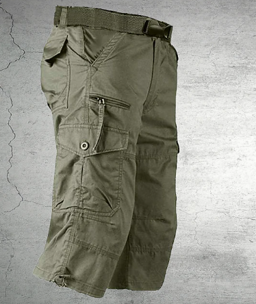 Shorts cargo élastiques confortables pour homme