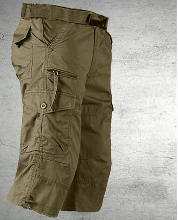 Shorts cargo élastiques confortables pour homme