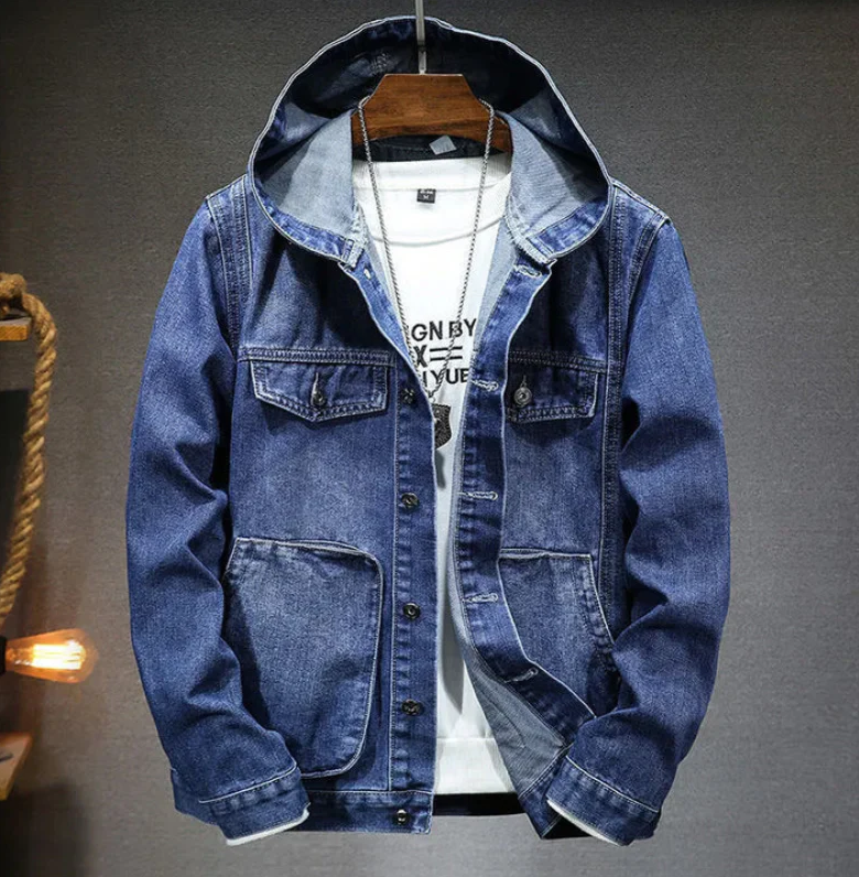 Parka homme style vintage à capuche