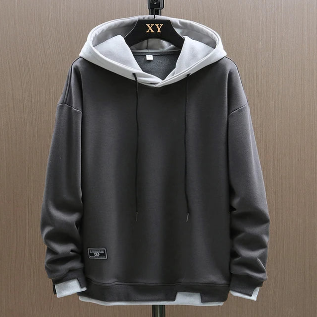 Veste classique à capuche pour homme