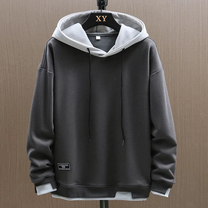 Veste classique à capuche pour homme