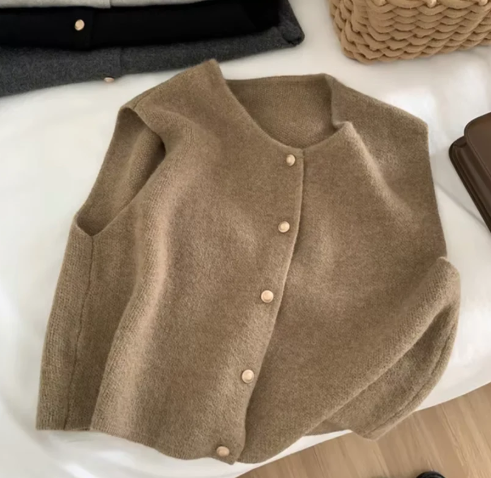 Sweat-shirt sans manches pour femmes