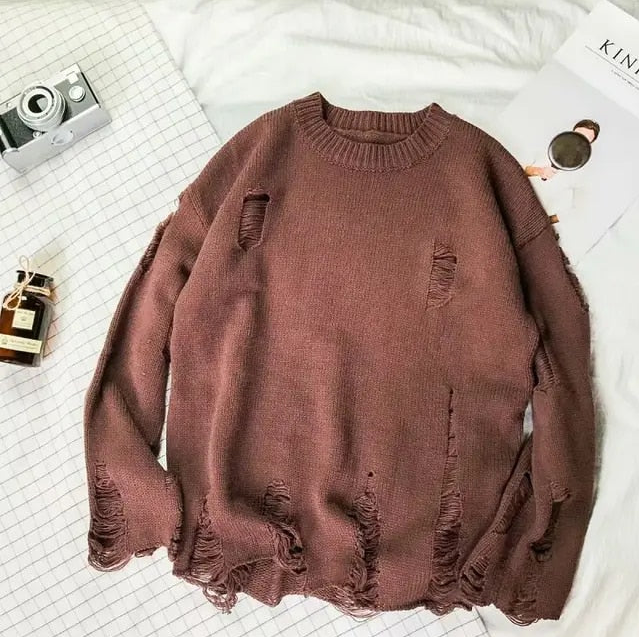 Pull à jours Style tendance