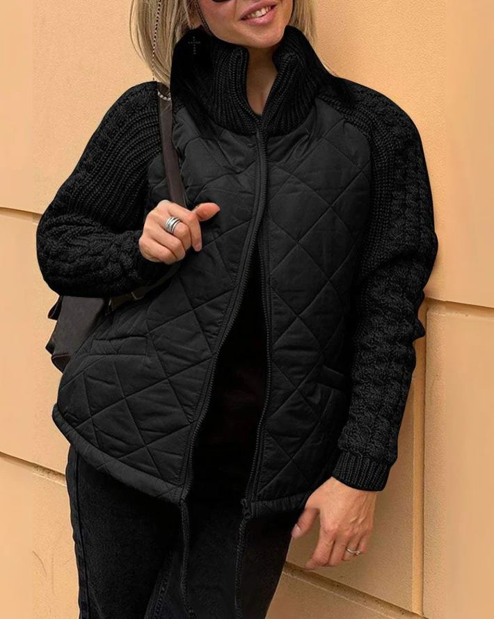 Tess - Veste d'hiver de luxe chaude et matelassée
