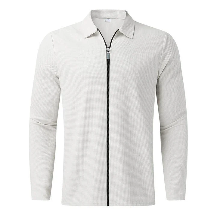 Hauts pour hommes Fermeture éclair Pratique