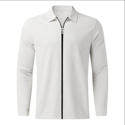 Hauts pour hommes Fermeture éclair Pratique