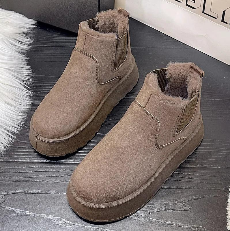 Bottines femme Chaudes Confortables