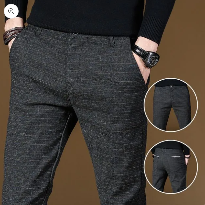 Pantalons chino élégants slim pour homme