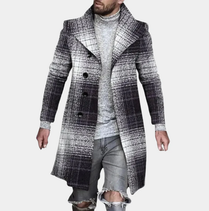 Manteau homme stylé mi-long tendance