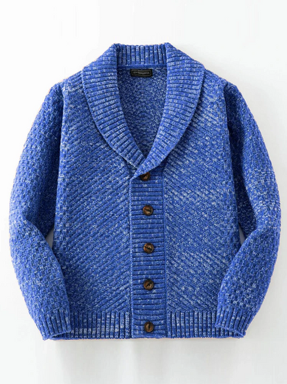 Herren Strickpullover Retro Chic Detail - IdealeKleiden