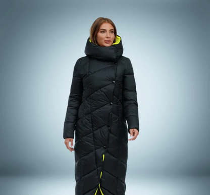 Parka premium d'hiver à boutons