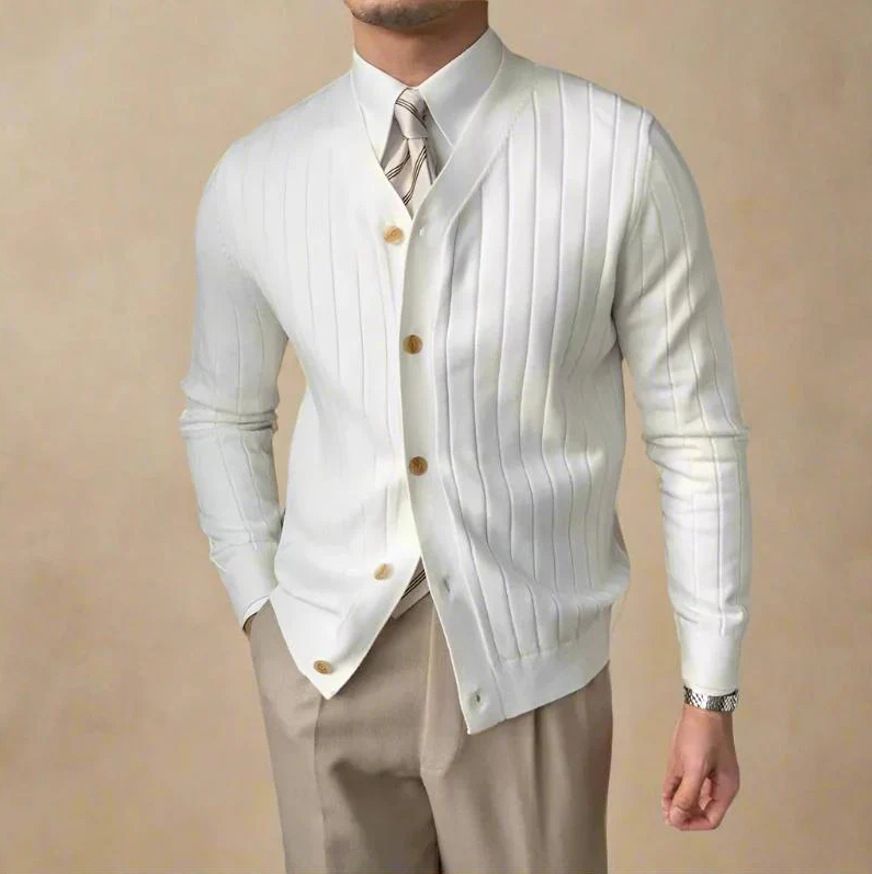 Gilet homme à rayures élégant