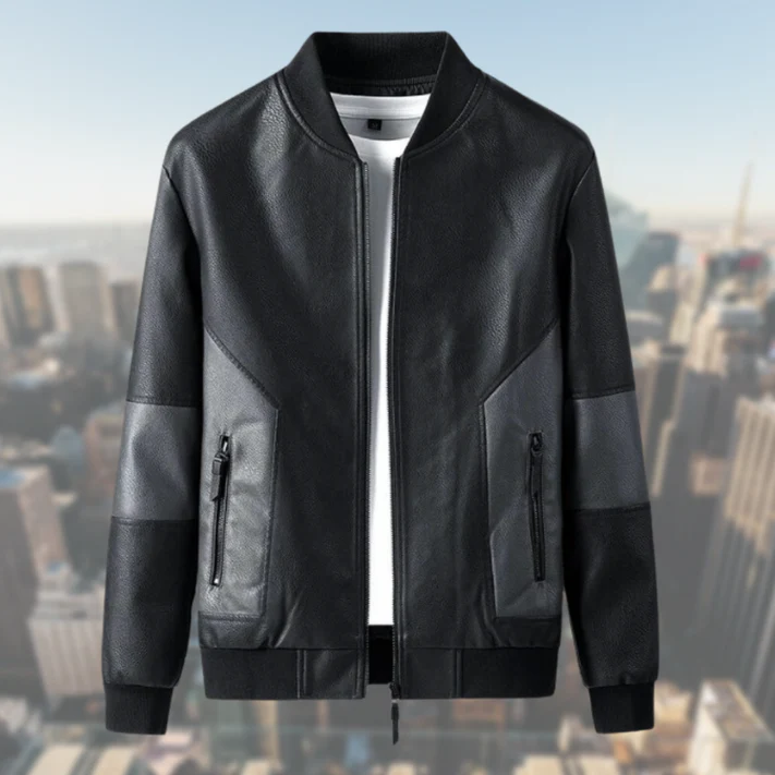 Stilvolle Lederjacke Damen Modern - IdealeKleiden
