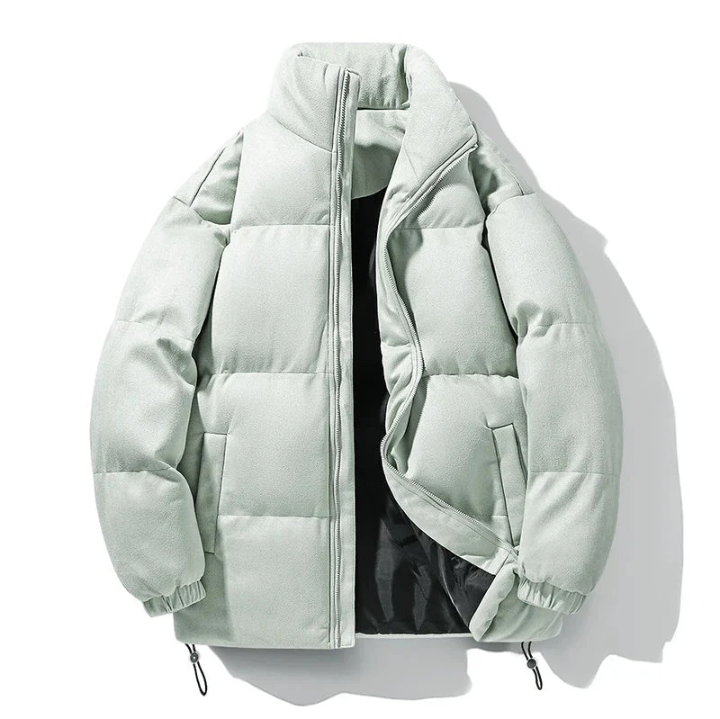 Parka Homme Daim Classique Élégant