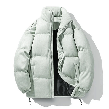 Parka Homme Daim Classique Élégant