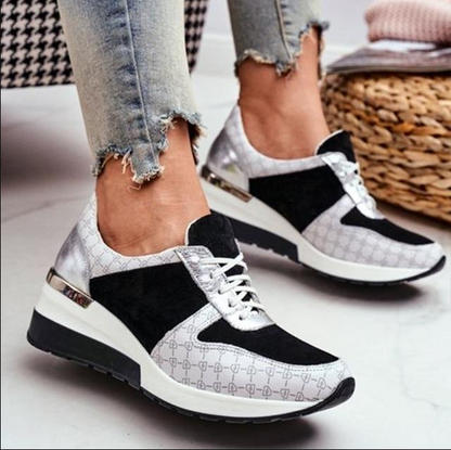 Élégantes bottines en similicuir pour femmes