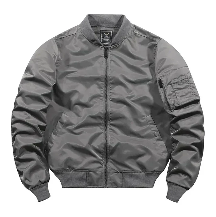 Blouson d'aviateur élégant pour homme au design classique