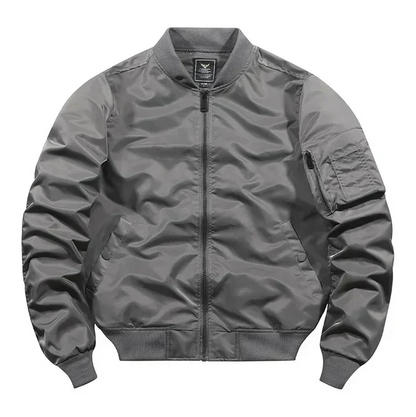 Blouson d'aviateur élégant pour homme au design classique