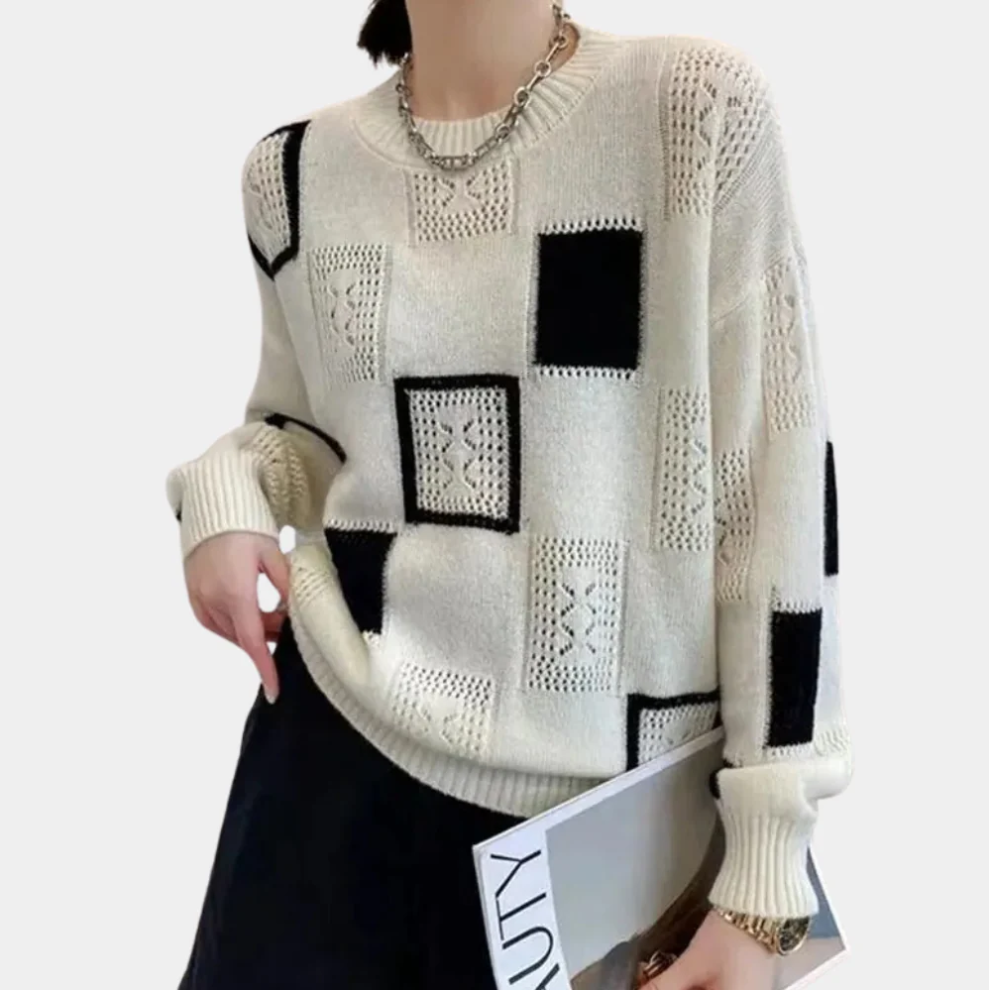 Pull pour femme qualité luxe design élégant