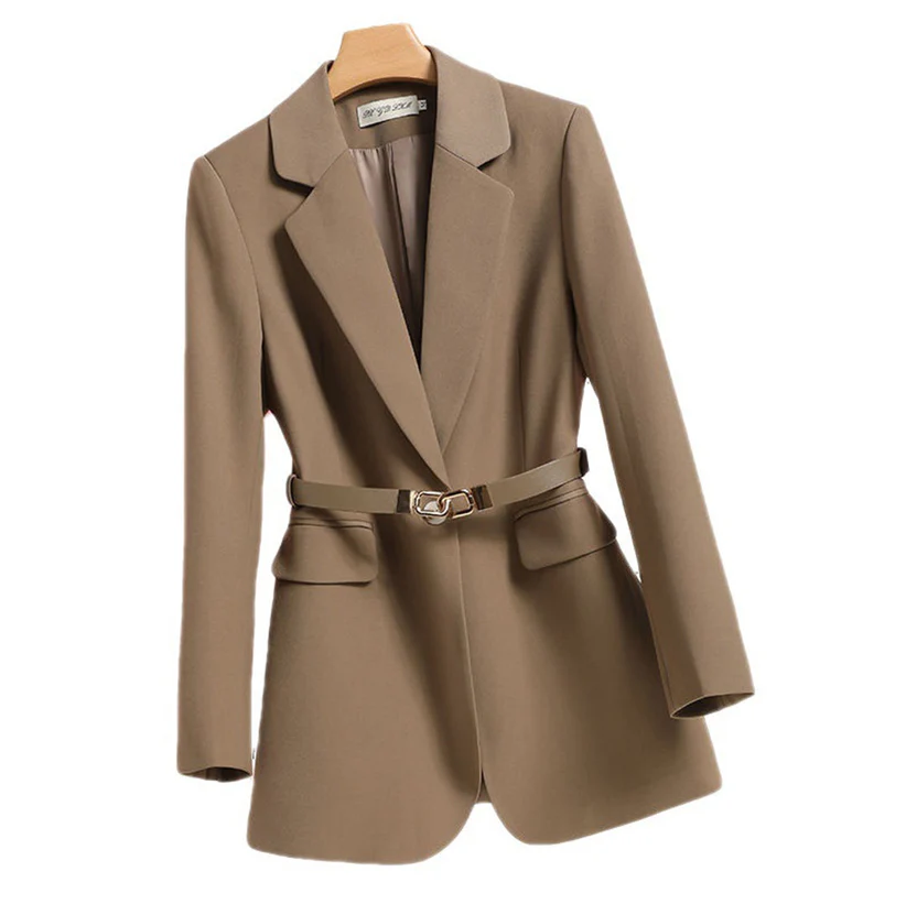 Blazer Femme Élégant Coupe Cintrée