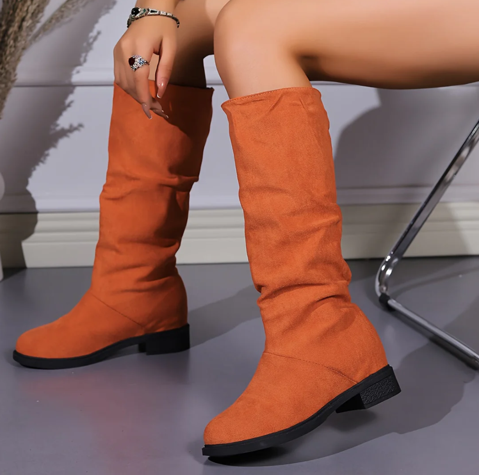 Bottines élégantes pour femme mi-hautes
