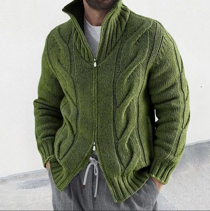 Cardigan Homme Chaud Élégant Qualité