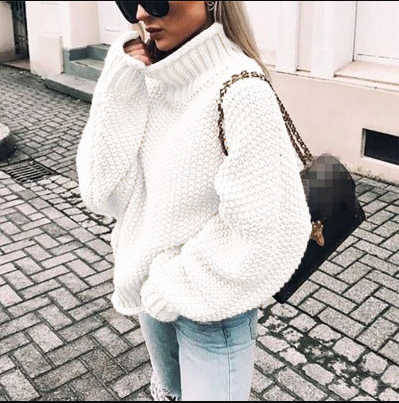 Pulls en grosse laine amples pour femme