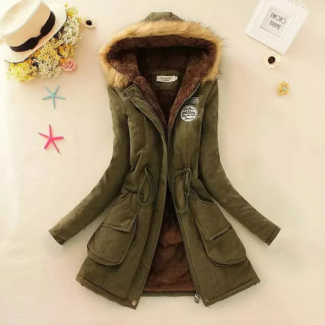 Veste femme matelassée coupe ajustée Automne-Hiver