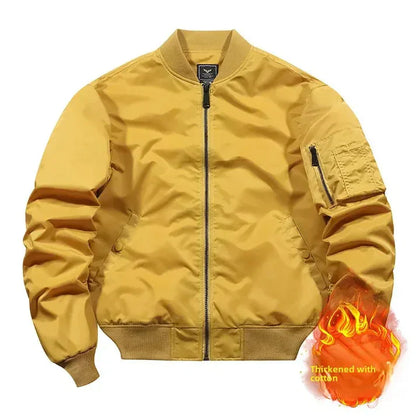 Blouson aviateur en cuir