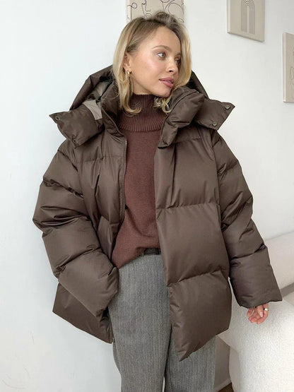 Robe d'hiver chaude pour femmes Manteau matelassé pour femmes