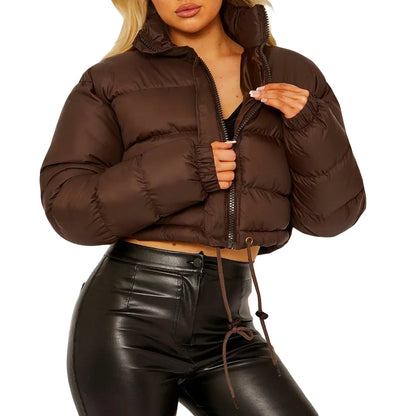 Veste d'hiver chaude matelassée pour femme