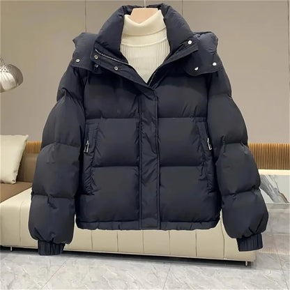 Veste matelassée décontractée en coton Lena pour femme