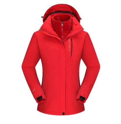 Veste de randonnée pratique 3 en 1, isolation polaire